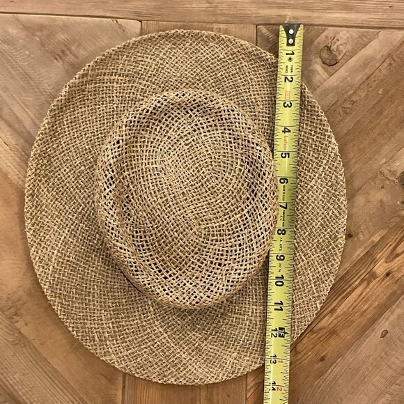 Pinehurst No. 2 1999 US Open Imperial Wide Brim Straw Hat Cap Size S/M NWOT - Picture 8 of 11